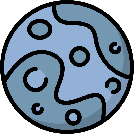 Pluto Generic Outline Color icon