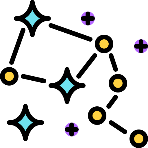 constelación icono gratis