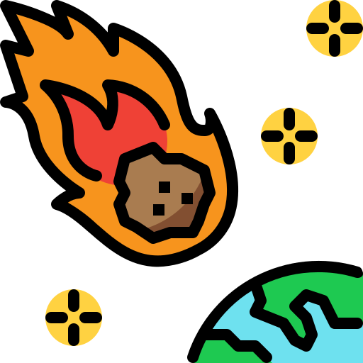Meteor free icon