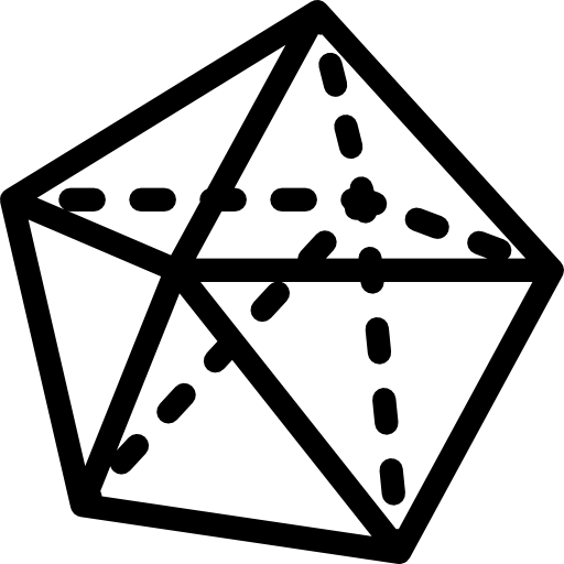 dodecaedro icono gratis
