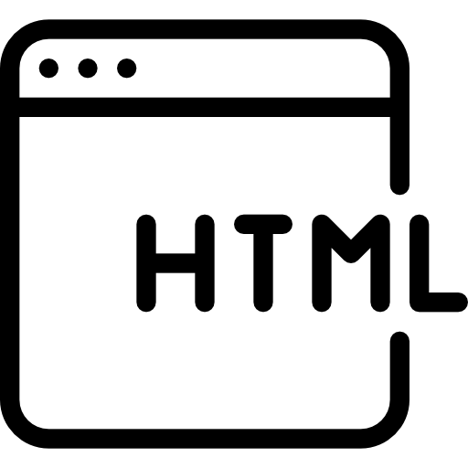 html icono gratis