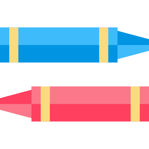 Gis de cera - ícones de educação grátis