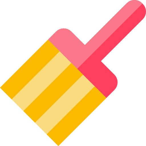 cepillo de pintura icono gratis