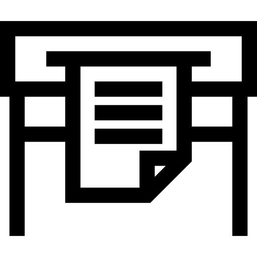 Printing free icon