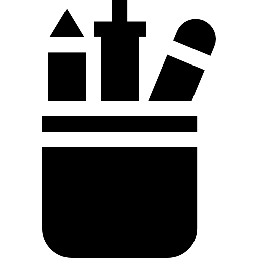 Pencil case - free icon