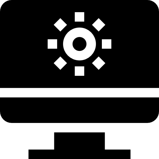 pantalla icono gratis