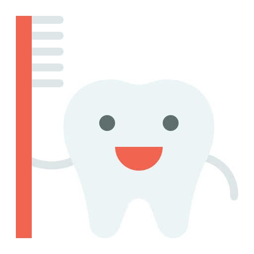 Brush teeth Generic Flat icon