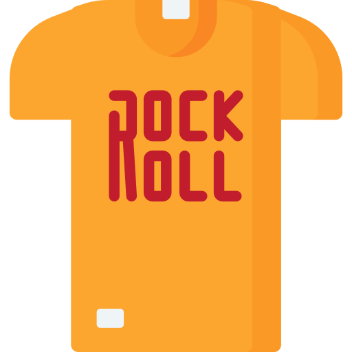 rock and roll icono gratis