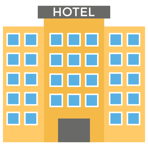 Hotel Generic Flat icon