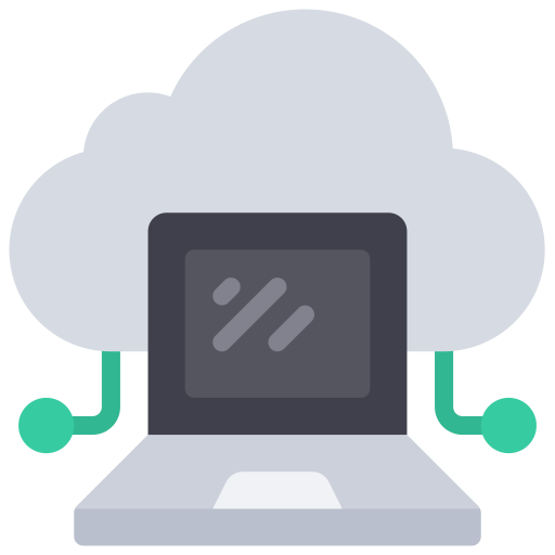 computación en la nube icono gratis