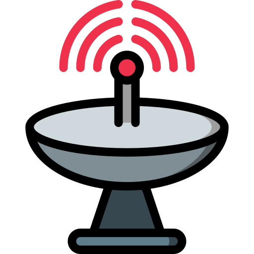 satélite icono gratis