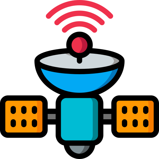 satélite icono gratis