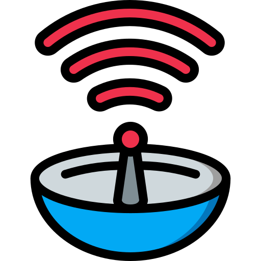 satélite icono gratis