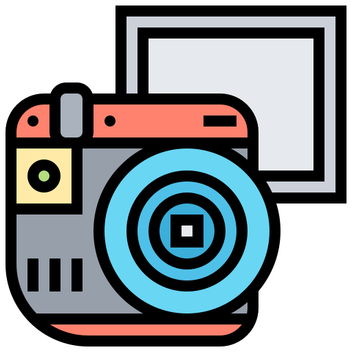 Camera Meticulous Lineal Color icon