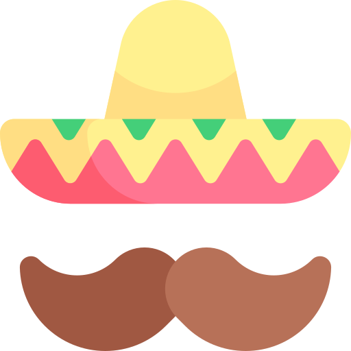 sombrero mexicano icono gratis