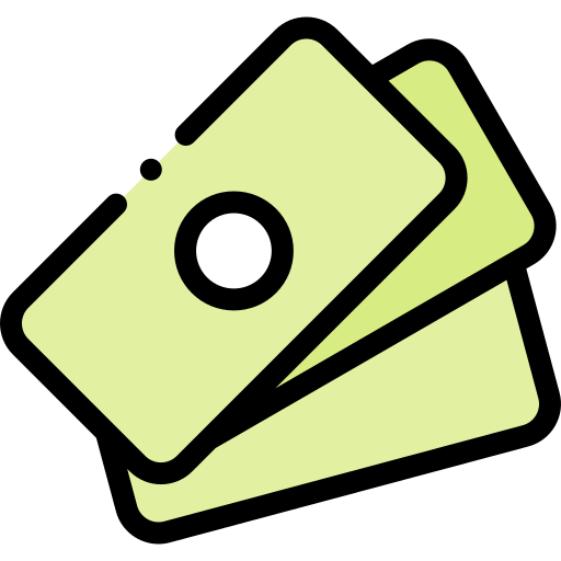 dinero en efectivo icono gratis