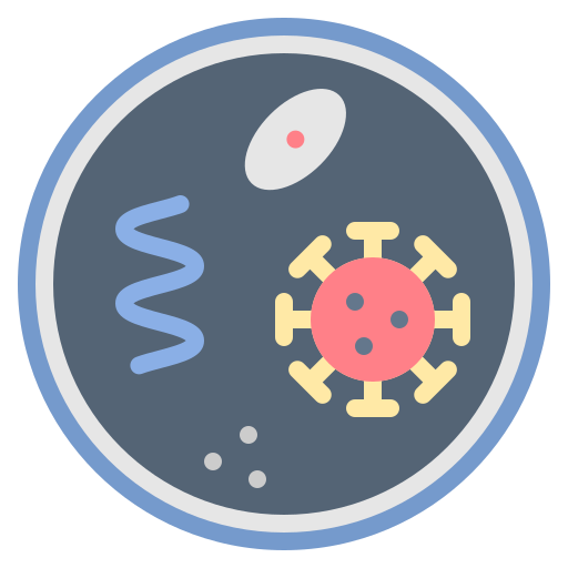 Pathogen free icon