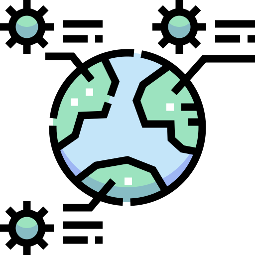 Pandemic free icon Pandemic free icon