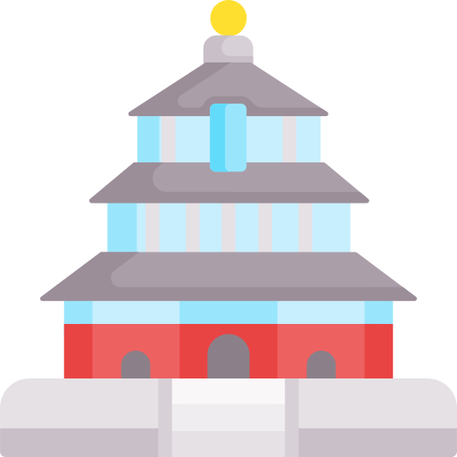 templo del cielo icono gratis