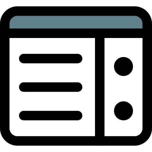 contenido icono gratis