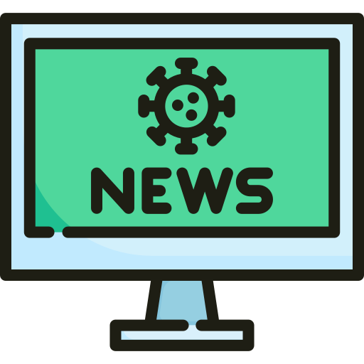 informe de noticias icono gratis