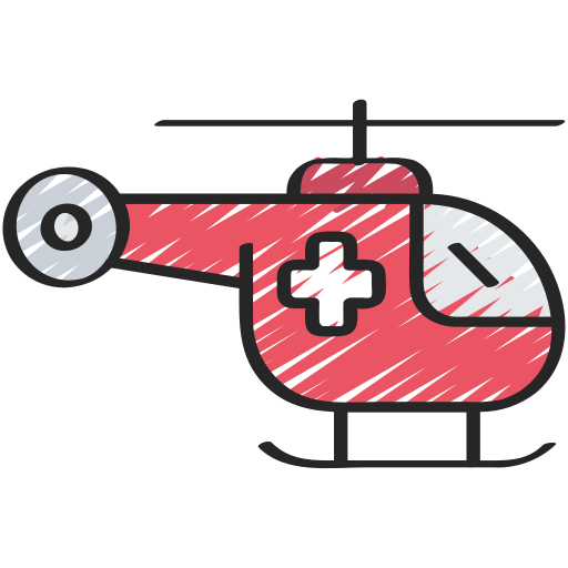 helicóptero icono gratis