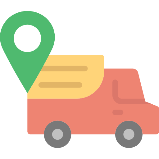 Delivery truck Basic Miscellany Flat icon