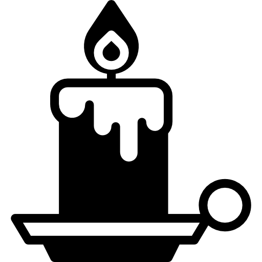 Candle Basic Miscellany Fill icon