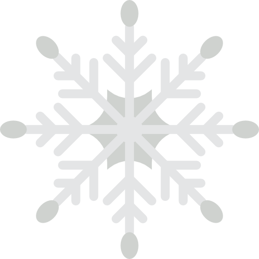 Snowflake Basic Miscellany Flat icon