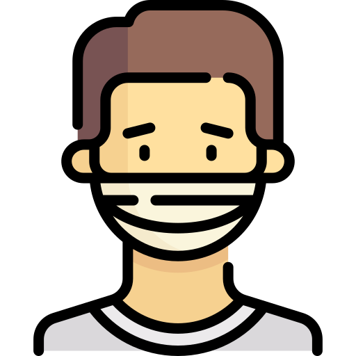Medical mask free icon Medical mask free icon