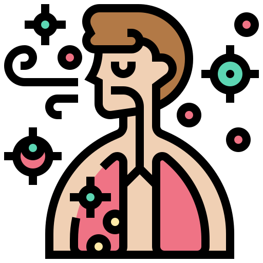 respiratorio icono gratis
