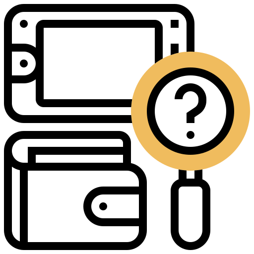 artículos perdidos icono gratis