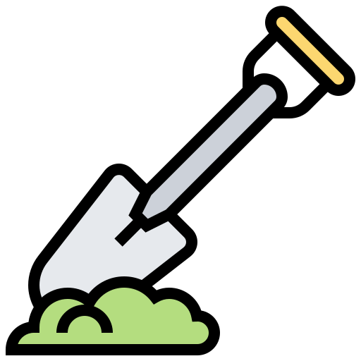 Shovel Meticulous Lineal Color icon