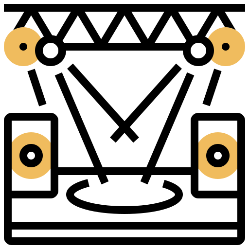 Stage free icon Stage free icon