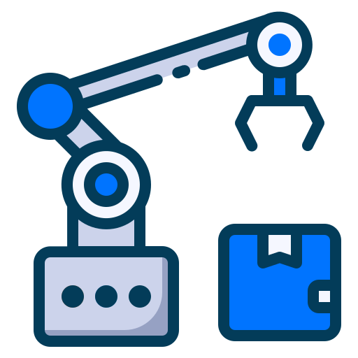 Robotic arm - free icon