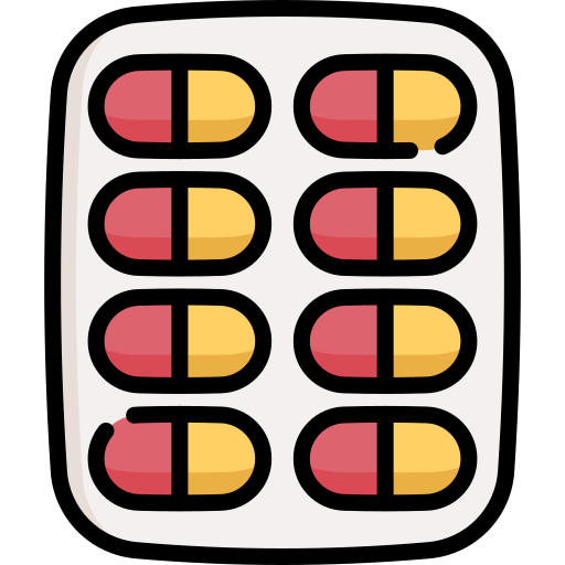 Pills Special Lineal color icon