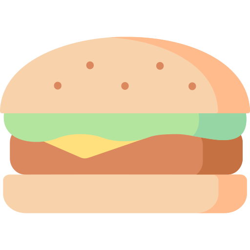 Burger Special Flat icon