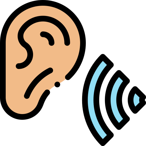 Listen actively free icon Listen actively free icon