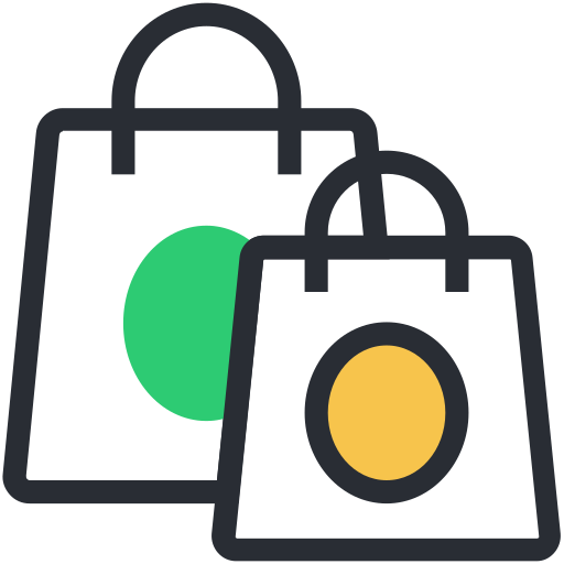 Shopping bag - free icon