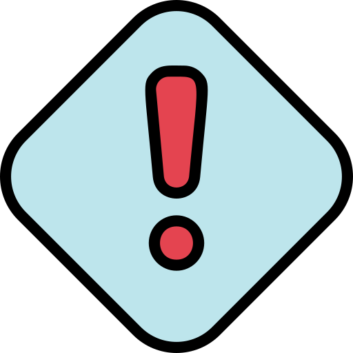 Attention - Free signs icons