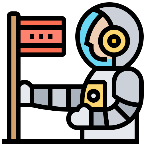 astronauta icono gratis