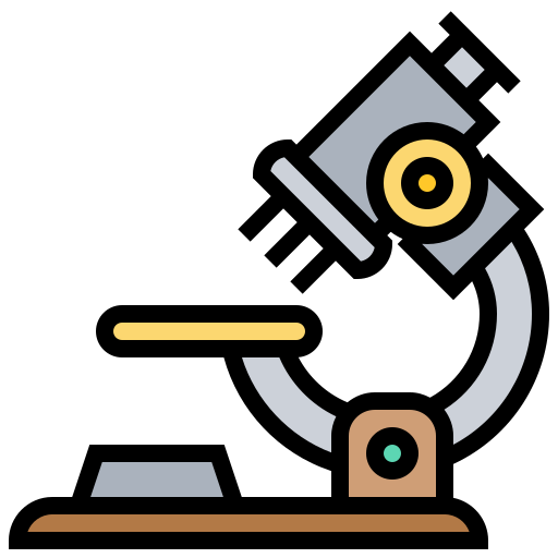 microscope Icône gratuit microscope Icône gratuit