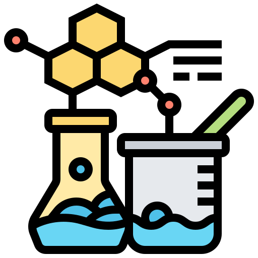 Chemistry Meticulous Lineal Color icon