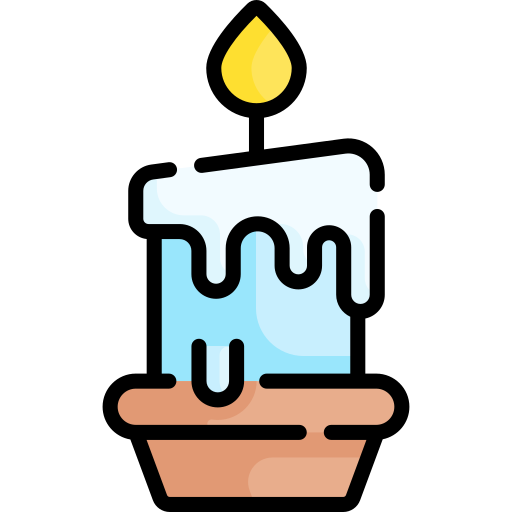 bougie Icône gratuit bougie Icône gratuit