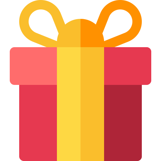 caja de regalo icono gratis