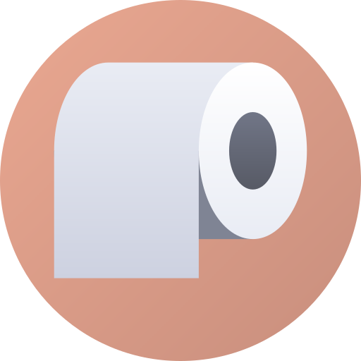 papel higienico icono gratis