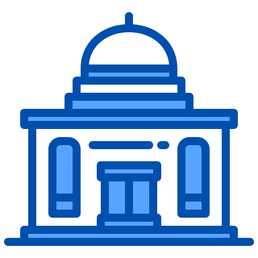 mairie Icône gratuit mairie Icône gratuit