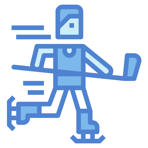 hockey sobre hielo icono gratis