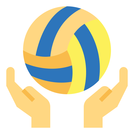 vóleibol icono gratis