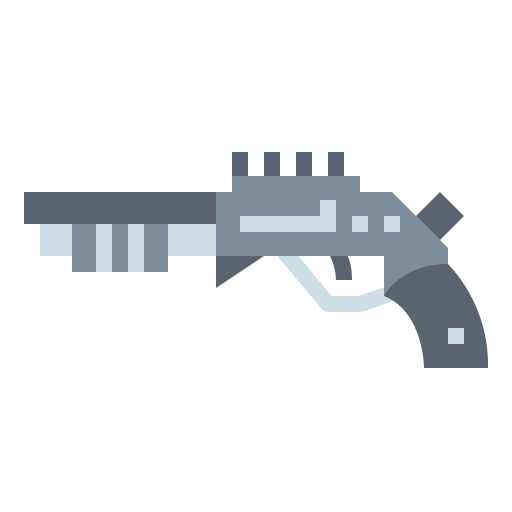 Shotgun Smalllikeart Flat icon